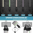 VEICK Resistance Bands, Exercise Bands, Workout Bands, Resistance Bands for Working Out with Handles for Men and Women, Exercising Bands for Fitness Weights Work Out at Home