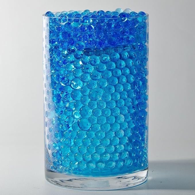 WGVI Quality Thick Clear Cylinder Glass Vase, 3" W x 5" H, Floral Container, Glass Candle Holder, Flower Vases, Wedding Centerpiece, Planter Terrarium, Table Top Home Décor Accent, 6 Pieces