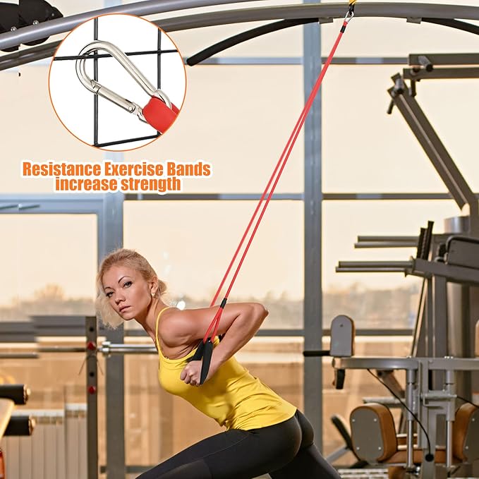 Skylety 3 Pcs Baseball Resistance Bands Youth & Adult Exercise Baseball Pitching Training Bands, 3 Levels 20/30/50 Lbs