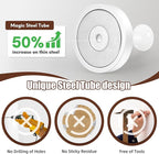 Neosmuk Magnetic Coat Hook,170lb Strong Extra Heavy Duty Magnet Hooks,Magnetic Wreath Hanger/Holder for Metal Doors,Purse,Towel,Stocking,Cruise Cabin,White,4 Pack