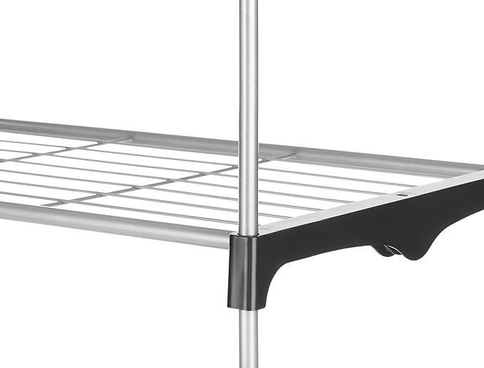 Whitmor Modern Industrial Freestanding Closet Organizer