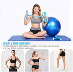 8-Tube Pedal Resistance Band with Handles, Multifunctional Pedal Resistance Band Made of Natural Rubber, Fashion Puller Exercise Equipment for Full Body Strength, Toning & Stretching