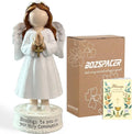 First Communion Statue for Girls, First Communion Figurine, Holy Communi Gifts, 1st Holy Communi Gift for Girls, 1st Commun Decorations Gifts Girl, Goddaughter Gift