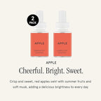 Pura & Simplicity Home Scent Refill - Smart Air Diffuser - Long-Lasting Luxury Fragrance per Refill - Home Essential - Clean & Safe Diffuser Fragrance - 2 Pack, Apple