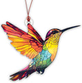 Hummingbird Gifts for Women, Colorful Hummingbird Ornament, Bird Ornaments for Christmas Tree, Hanging Decor for Door, Yard, Outdoor or Windows, Home Decor, Birthday Gift for Mom