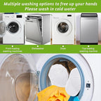 Eiito Hat Washer Cage, Hat Washer for Baseball Caps for Washing Machine or Dishwasher, Ball Cap Washers Frame for Flat and Curved Hats, Hats cage, Fit for Adult and Kid's, 1 Pack White