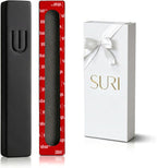SURI Mezuzah for Door with Scroll – 6 Inch Modern Mezuzah Case with Non Kosher Scroll Included, Fits up to 5” Scroll, Easy Adhesive Installation, Gift Box Included