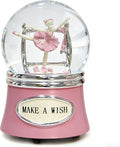 Ballerina Snow Globes Christmas Music Box, Rotating Ballet Dance Musical Snowglobe for Girls, 100MM Water Globe Plays Fur Elise Melody, Gifts for Women Dancers Friends