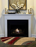 Unique Loom Barista Collection Area Rug - Ngada (2' 7" x 4' 1" Hearth, Beige/Red)