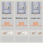 25-Pack Vacuum Bags for Travel with Wireless Rechargeable Pump, Carry-on Size Compression Packing Bags for Luggage & Suitcase, Space Saver for Clothes & Clothing, 25 Combo Travel Size, Fast 3S Vacuum