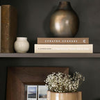 Decorative Books for Home Decor - 2 Linen Fake Books for Decorating Bookshelf, Coffee Table, Shelves - Faux Book Box for Hidden Storage and Decoration - Modern Neutral Design Fits Any Home Aesthetic