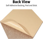 15'' Hexagon Cork Board Tiles Alternative 10 Pack, Adhesive Large Corkboard for Office Decorative, Hexagonal Felt Bulletin Board Tiles for Wall Vision Board, Sound Absorption Pin Board