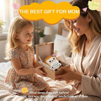Cute Toast Doll Mother's Day Birthday Gifts for Moms,Mom Gifts from Daughter Son,3.4x2.8x2.2In Mother's Day Mom Toast Crochet Doll