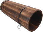 Luxshiny Umbrella Bucket 16.53X8.26X8.26In Wooden Umbrella Stand Entryway Organizer Freestanding Holder for Canes Walking Sticks and Outdoor Umbrellas