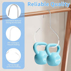 6 Packs Hat Hangers for Closet, Premium Hat Organizer for Baseball Caps, Cap Rack for Organizers and Storage, Space Saving Hangers Holder 50 Hats and Usable for Belt, Scarf, Tie, Bra, Purse
