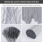 130Pcs Grey Fiber Reed Diffuser Sticks-7.5Inch/3mm Reed Sticks Essential Oil Aroma Diffuser Reeds Aroma Fragrance Refills (3mm X 19cm (130pcs))