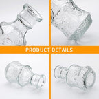 Brajttt Glass Bud Vase Set of 32 pcs,Bud Vases in Bulk,Small Vases for Centerpieces, Mini Flower Vase Bulk for Rustic Wedding Home Table Decorations