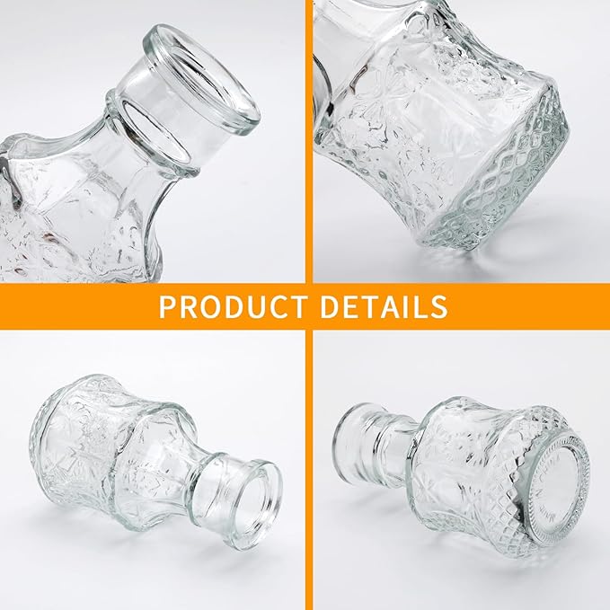 Brajttt Glass Bud Vase Set of 32 pcs,Bud Vases in Bulk,Small Vases for Centerpieces, Mini Flower Vase Bulk for Rustic Wedding Home Table Decorations