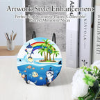 12 Pack 6 Inch Metal Plate Display Stands, Black Multi-Purpose Easel Stands for Photos/Books/Plaques/Artwork, Tabletop Holder