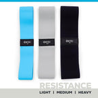 Bosu Fabric Resistance Bands (3 Pack), Multi (72-6920)