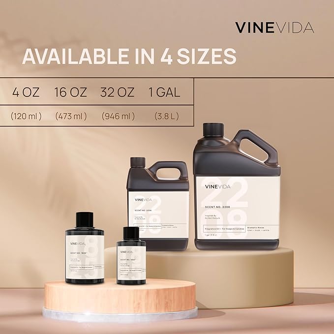 VINEVIDA Scent NO. 1030 Fragrance Oil for Cold Air Diffusers - 32oz (2lbs) - Inspired by Trump International Hotel Las Vegas Hotel Scents for Home - Diffuser Oil