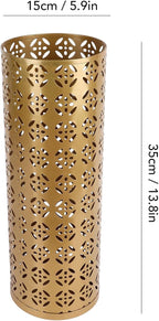 Umbrella Holder For Entryway, Umbrella Holder Metal Umbrella Stand Indoor with Hollow Design For Home Entryway (Medium)