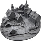 Medieval Village Collectible Figurine - 3D Printed in Canada