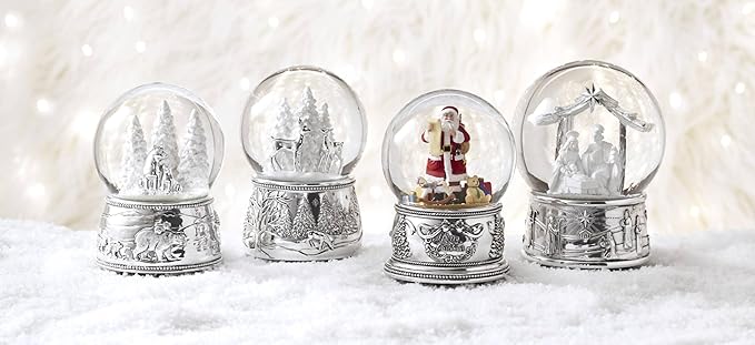 Reed & Barton 890725 Nativity Musical Snow Globe