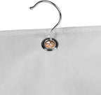 Univivi 10 Pack Suit Bags Garment Bag for Men Storage 40 inch Clothes Cover with Clear Window and ID Card Holder for Suit Jacket,Skirt, Shirt and Coat - Grey