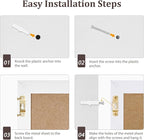DOLLAR BOSS Bulletin Board with Linen 24'' x 18'' White Framed Cork Boards for Walls, Photo Display Pin Board, Decorative Corkboard for Office Home School Girls Dorm Decor with 10 Pushpins, Pink