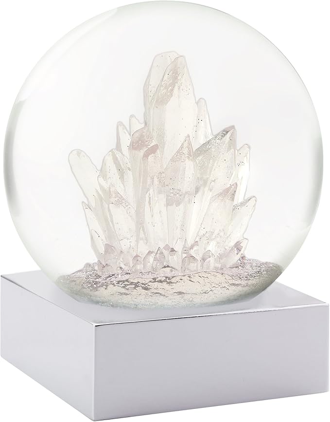 CoolSnowGlobes Crystals Cool Snow Globe
