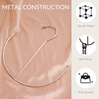 ZEDODIER Belt Hangers, Belt Rack Silver Closet Accessories Organizers, Closet Organizer Hook Rack for Belt, Ties, Scarves, Camisoles, Hats, Bras, Shoes