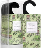 ROSE COTTAGE Large 12 Packs Eucalyptus Hanging Closet Deodorizer Air Freshener Long Lasting Scented Sachets Smell Goods for House