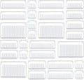 Kootek 28 Pcs Drawer Organizer Set, 4-Size Bathroom Vanity Trays Makeup Desk Dividers Versatile Storage Bins Clear Plastic Container for Dresser, Bedroom, Kitchen, Office