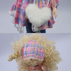 Original 1/6 Scale Anime Doll with Hand-Painted Face, Unique Cute Collectible Ball-Jointed Doll with Removable Outfit, 30cm Art Figure for Christmas & Birthday Gifts (Lola)