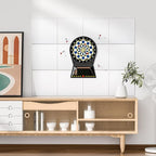 MaxGear Large Cork Board for Wall 48" x 36" White Bulletin Board, 12 Pack Felt Wall Tiles with Pushpins, Cork Boards for Office Pin Board Tack Board for Photo Meno Decor