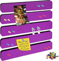 Bulletin Board Cork Board Cork Boards for Walls Cork Board for Office Pin Board Bulletin Boards for Walls (Purple)