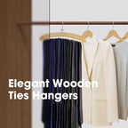 Tie Hanger 2 PCS 24 Hooks Tie Racks for Men Closet, Tie Rack with Upgraded 360°Rotating,Tie Hangers for Men,Tank Top Hanger,Neck Tie Organizer,Belts Scarves Accessories for Bras,Tank Tops