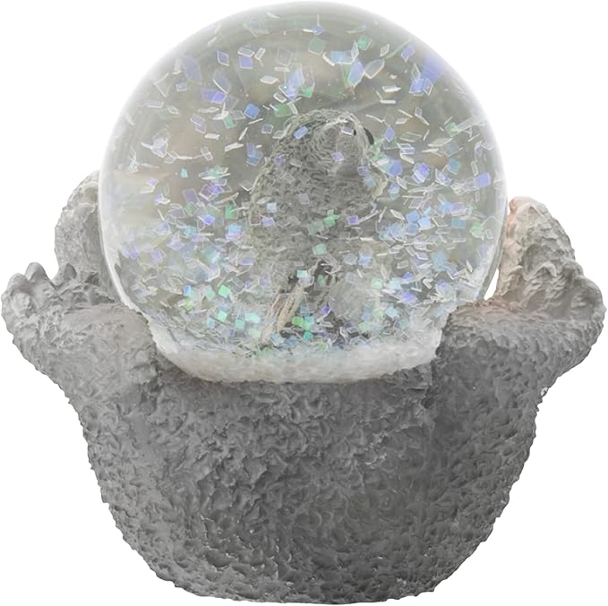 Elanze Designs Mommy Koala and Joey Baby Magical Whimsical Tabletop Dresser Nightstand Figurine Miniature 45MM Sturdy Polyresin Glitter Water Snow Globe Decoration