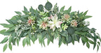 CDQL Artificial Succulents Swag Decorative Swag,Green Leaves Wedding Arch,Greenery Swag,Farmhouse Wedding Arch Flower,Table Centerpieces Wall Decor (1)