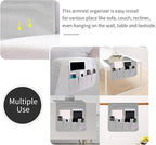 Sofa Armrest Organizer, Remote Control Holder for Recliner Couch, Arm Chair Caddy with 6 Pockets for Magazine, Tablet, Phone, iPad