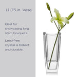 Mikasa Baron Crystal Vase, 11.75 Inch