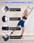 Resistance Bands Set – Resistance Band and Adjustable Ankle Exercise Bands with Cuffs Great Equipment for Training