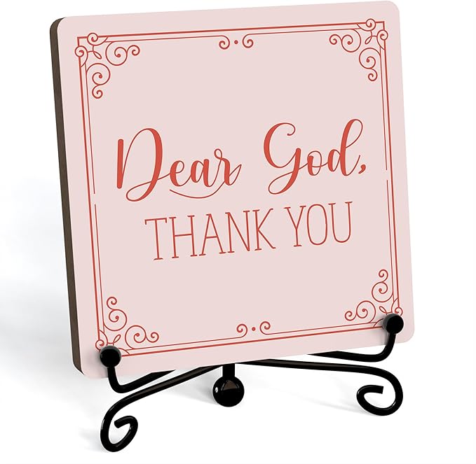 Home Decor, Farmhouse Shelf Decor For Living Room, Boho Aesthetic Table Decorations, Christian Gifts For Women Men, Entryway Tv Stand Fireplace Mantle Coffee Table Decoration (god-18)