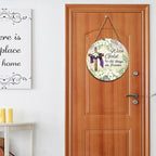 With Gold All Things are Possible Easter Front Door Sign Religious Cross Lily Flowers Wood Door Hanger Outdoor Outside Porch Decor Christian Lily Flowers Wooden Wreath Wall Hanging Decoration 12"x12"