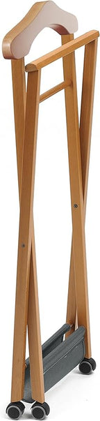 AR_IT- 119 NELSON folding bedroom valet, finishing cherry wood