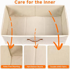 6 Inches Under Bed Storage with Wheels Pack of 2, Underbed Shoe Storage Container Bin with Clear Lid Cover, Rolling Under Bed Drawer Storage Bag Basket for Shoe Organizer Sheet Sweater - White