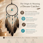 Dream Catchers for Boys Girls Kids Handmade Dreamcatcher Bedroom Wall Hanging Decoration Feather Ornament Craft