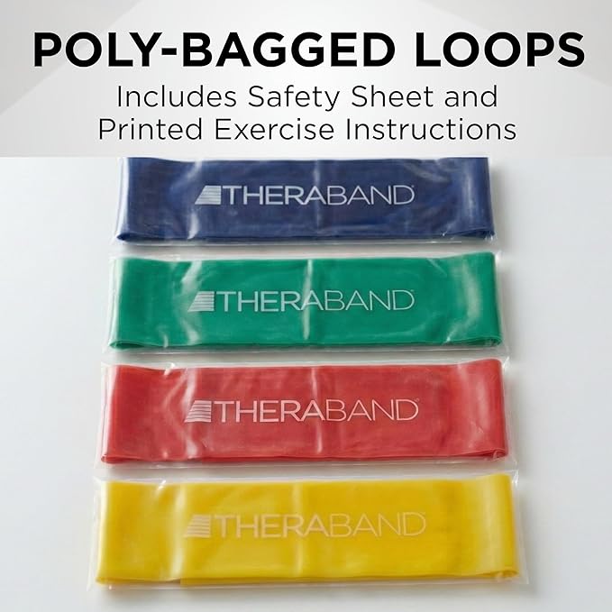 THERABAND Resistance Band Loop Set