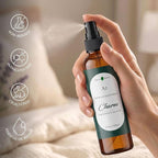 Natural Room & Linen Spray, A2 Charm, Made with Essential Oils & Natural Vegan Ingredients - Freshen Your Space with the Bright Long Lasting Aroma - Non-Toxic and Eco-Friendly, Essential Oil Blend